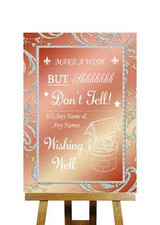 Coral Pink Wishing Well