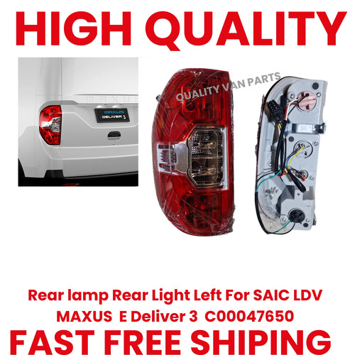 New rear tail light - lamp, left