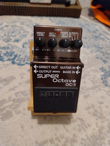Boss super octave - oc-3, guitar