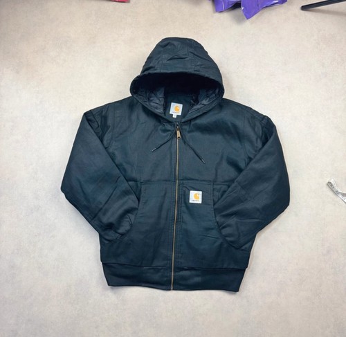 Reworked carhartt black hooded - reworked,