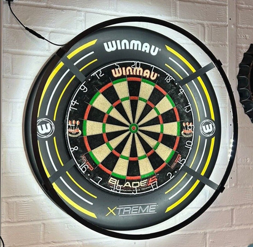Printed dartboard lighting - printed,