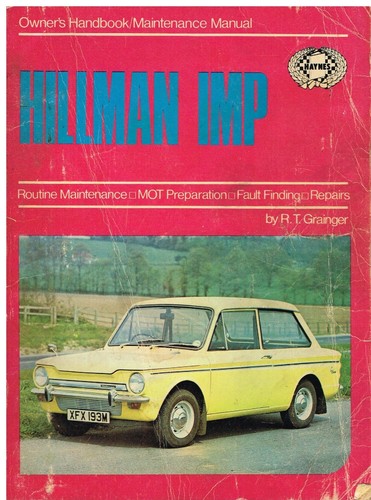 Hillman imp singer chamois - hillman,