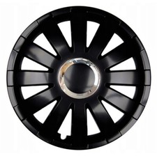 Set of 14" Wheel Trims to fit Peugeot 106, 107,206,306,Partner + centre badges