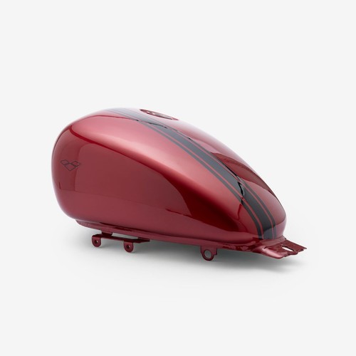 Motorcycle fuel tank red - tank,