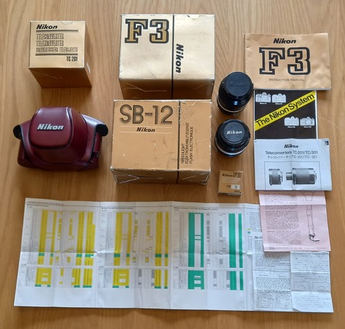 Nikon 35mm slr - f3, camera