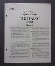 LEYLAND BUFFALO Chassis orig