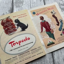 Vintage 1950s VOGUE KNITTING