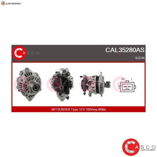 Generator cal35280as for - generator,