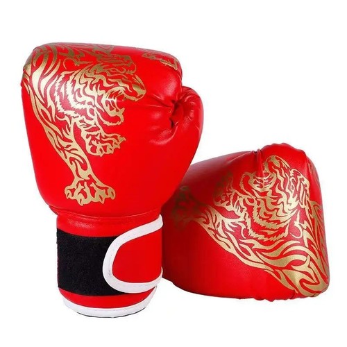 Leather fighting gloves - pu,