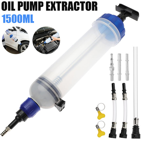 Oil suction syringe - suction,