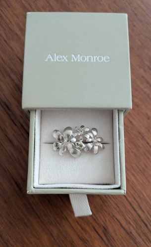 Alex monroe silver clustered - silver,