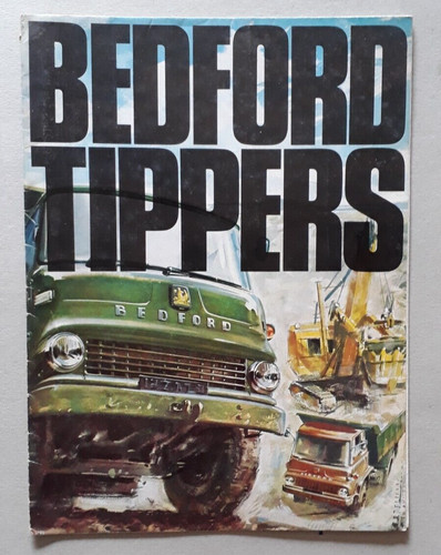 Bedford tippers brochure 1967 - bedford,