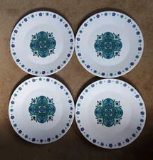 x4 Vintage Plates -