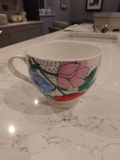 Cath Kidston Saltwick Bunch Floral Isobel Large Breakfast Cup Mug Very Good Cond