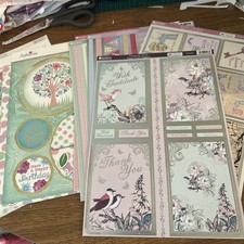 Card making Clearout Selection Of 9 A4 Topper Sheets Kanban,create And Craft