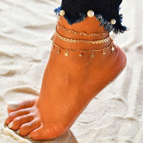 Ankle bracelet anklets - anklets, women