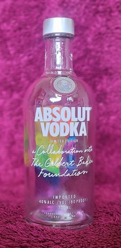Absolut vodka empty pride - vodka,