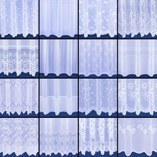 Choice of 18 Quality Net Curtains  Free Postage  Sold By The Metre