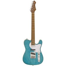 Electric Guitar Aria 615 MK2, Turqoise Blue