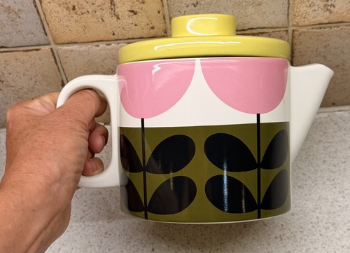 Orla kiely large teapot retro - orla,