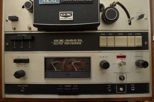 Vintage akai 365d auto - vintage,