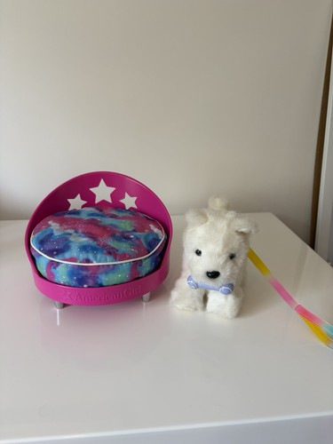 American girl doll dog and - girl,