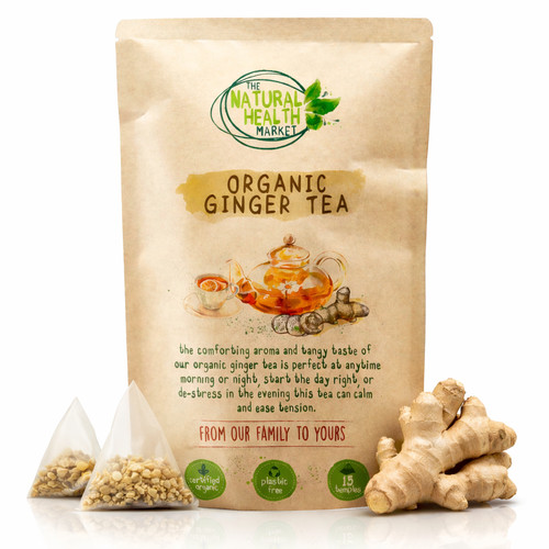 Organic ginger tea - tea, bags