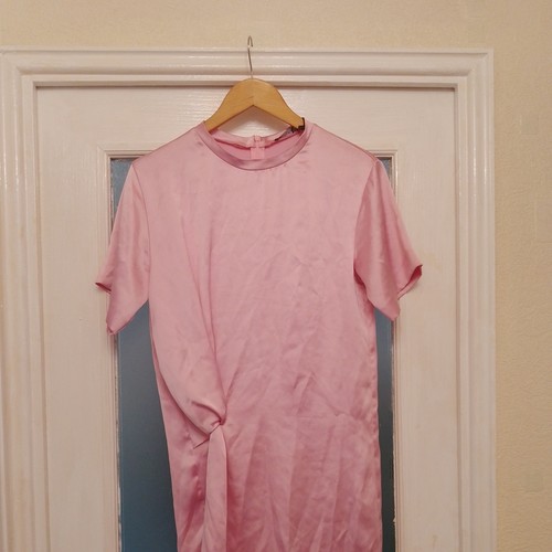 Zara baby pink satin - zara, cocktail