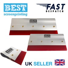 BEST Screen Print Squeegees 65A Aluminium 10cm / 33cm - Fast delivery