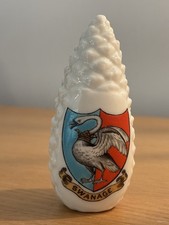 W H Goss Crested China - Bournemouth Pine Cone - Swanage (Dorset)