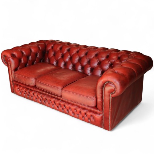 Vintage oxblood red - oxblood, leather