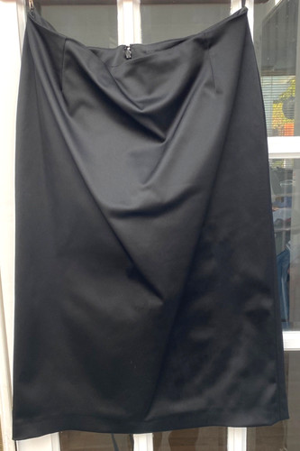Ladies knee length satin