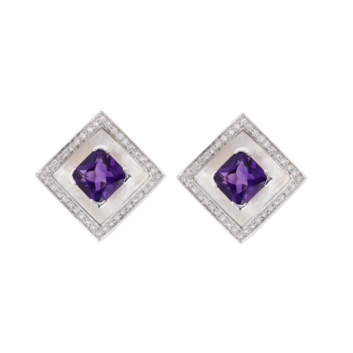 Vintage 18k diamonds mother - vintage,