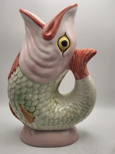 Vintage multicolor gluggle - multicolor, jug