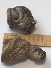 Poole Pottery Stoneware  " Mouse on wheat & dormouse " Excellent Condition