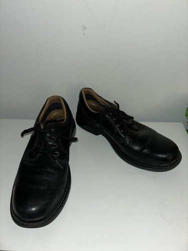 Mens black leather gore - mens,