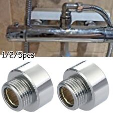 Chrome Brass Shower Hose Adaptor with Flexible Connections for Showers