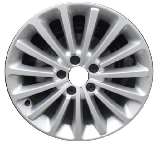 Silver alloy wheel - silver,