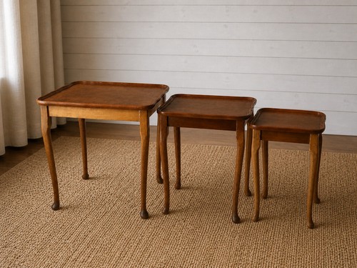 1970s vintage nest wooden - 1970s,