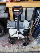 Litheli Electric Wagon Festival Trolley Cart, Variable Speed Pull Along Trolley