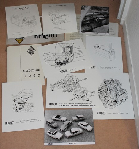 Renault salon auto 1962 - salon,