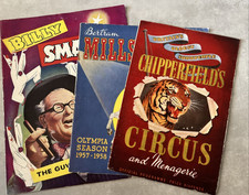 Circus Programmes - Various Locations - Choose From Drop Down List