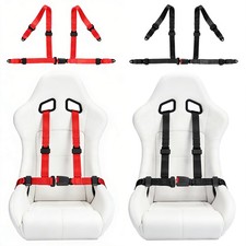 Black/Red Universal 4Point Car