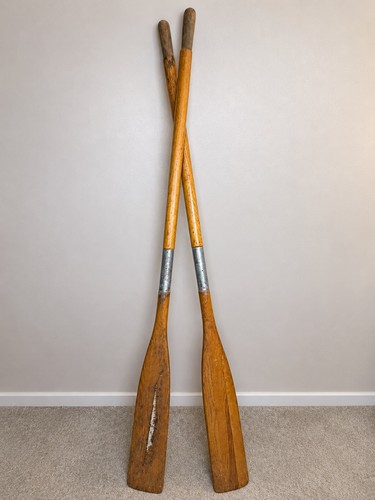 Pair vintage wooden - pair,