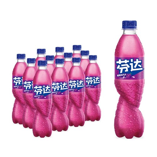 Fanta grape 500ml x12 bottles - 500ml,