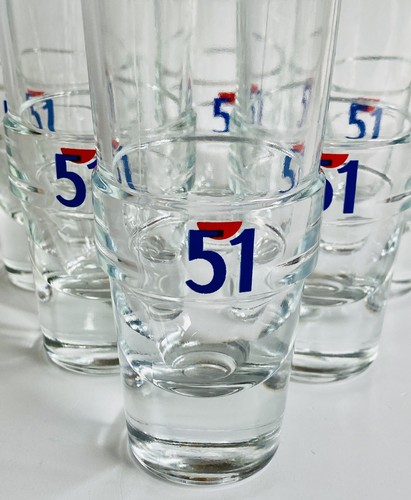 Vinatge french set pastis - set, 6