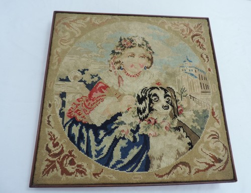 Antique colour tapestry - colour,