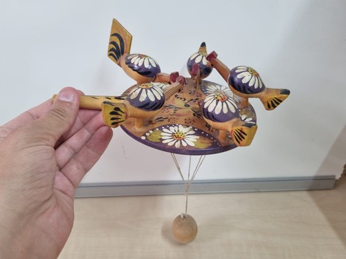Vintage toy carved - vintage, toy/carved/wooden/pull