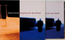 Zbigniew Preisner - Requiem For My Friend CD 1998 (Kaspszyk/Towarnicka)