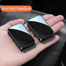 2pcs Magnetic Car Seat Belt Holder Stabilizer Fastener Clips Vehicle Accessories